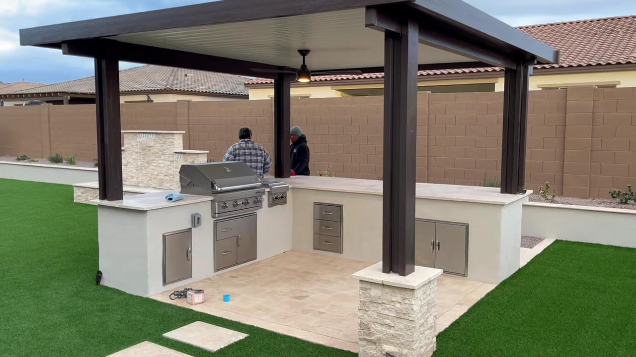 Jim's Paradise Creations Landscaping project