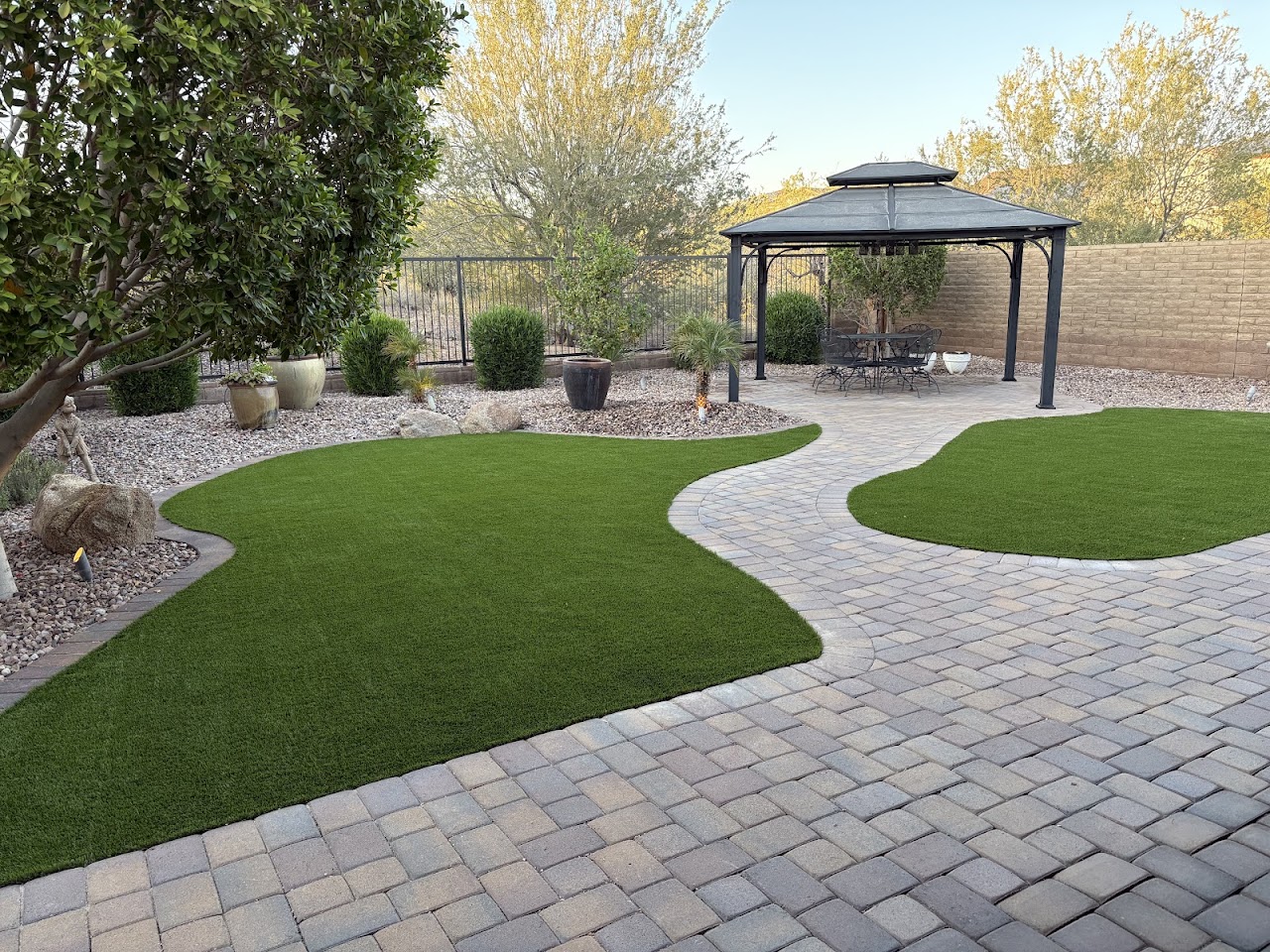 Jim's Paradise Creations Landscaping project